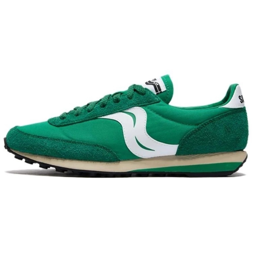 Mens 9.5- Saucony Trainer Endorphin Training 80 Running Shoes Green White Shoes